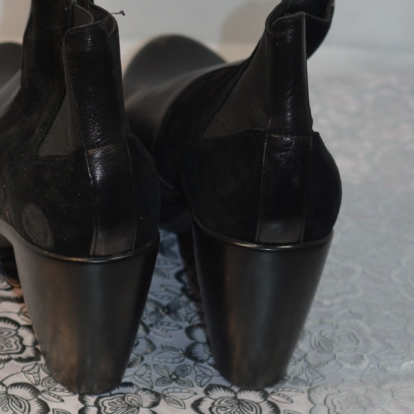 DANSKO Black Leather and Suede Booties SZ 39/8 NWOT - Picture 9 of 12